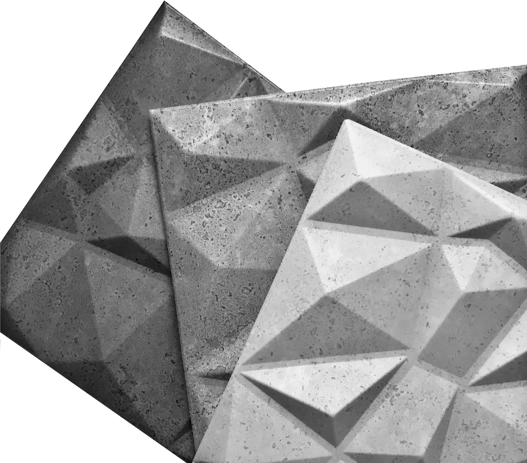 3D polystyrenové trojuholníky