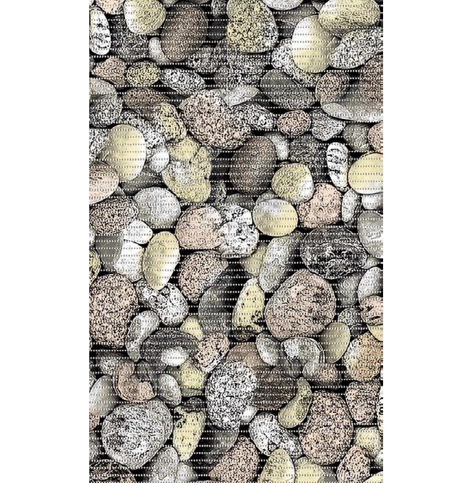 Kúpeľnové predložky - behúne - kamene šírka 65 cm