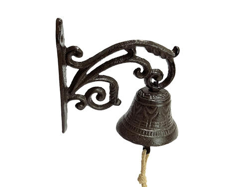 Liatinový zvonček hnedý, 12 cm