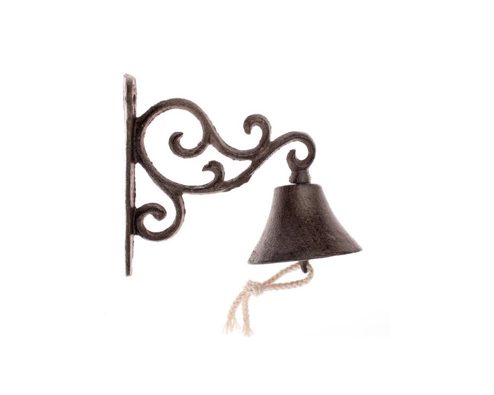 Liatinový zvonček hnedý, 15,5 cm
