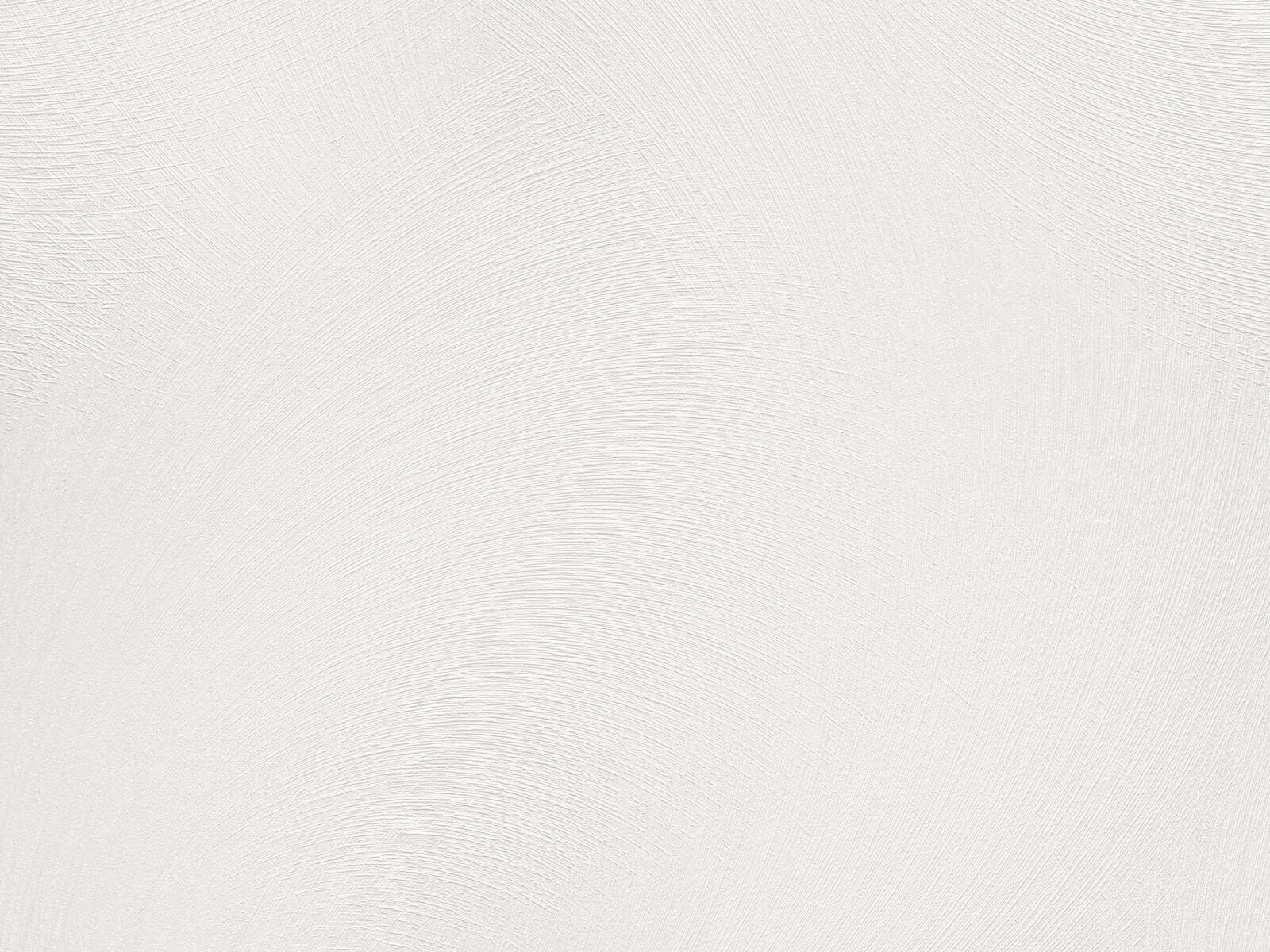 Moderná tapeta s veľkoplošnými čiarami imitujúcimi škrabanú omietku v bielej farbe s 3D lesklým efektom, ER-602166
