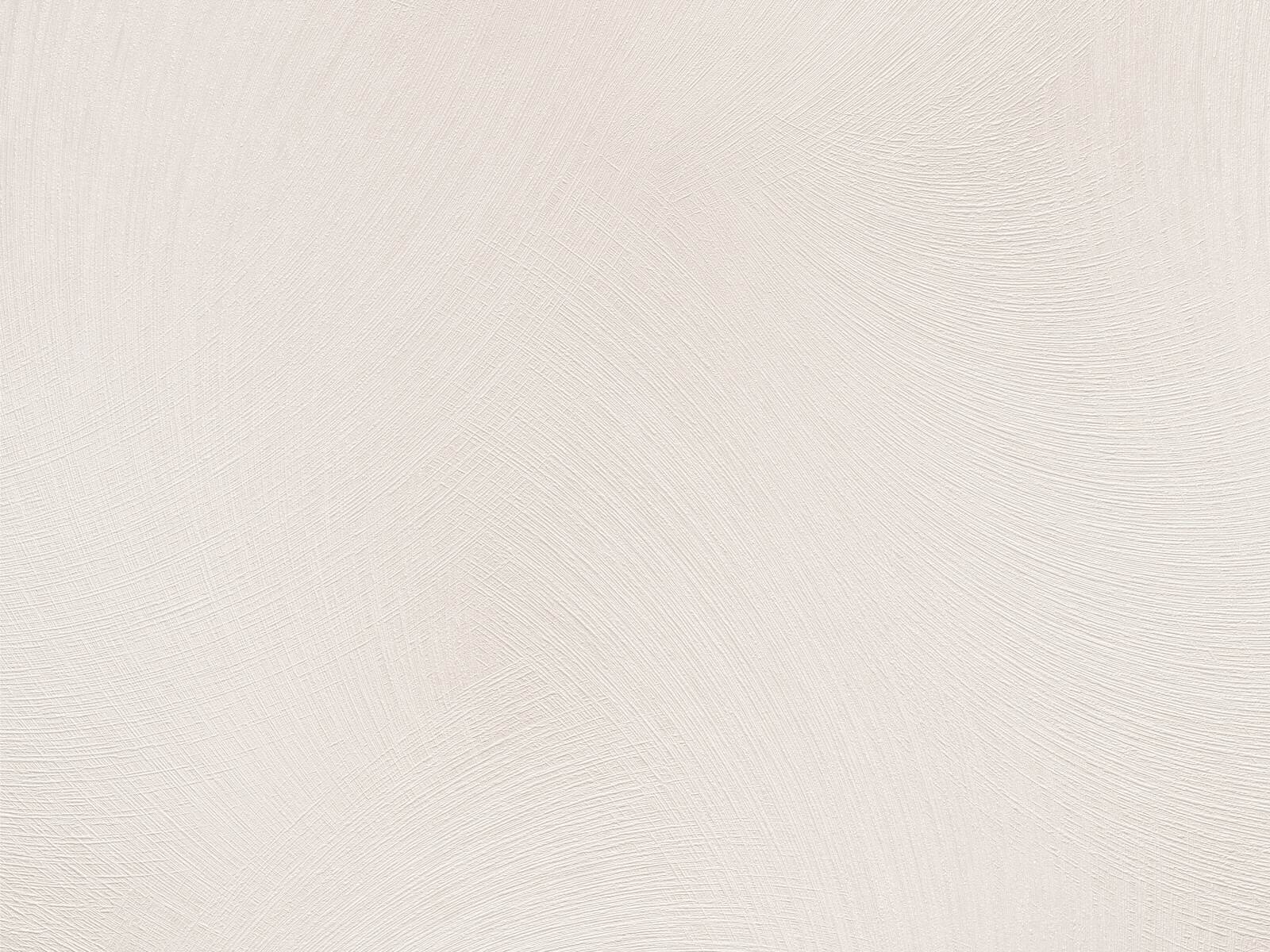 Moderná tapeta s veľkoplošnými čiarami imitujúcimi škrabanú omietku v krémovej farbe s 3D lesklým efektom, ER-602167