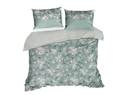 Obliečky na posteľ so vzorom kvetov zo saténovej bavlny - Spring 4